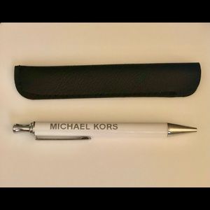 Michael Kors pen with case/ holder.